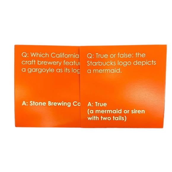 Food & Drink Trivia game cards After Dinner set - Picture 2 of 4